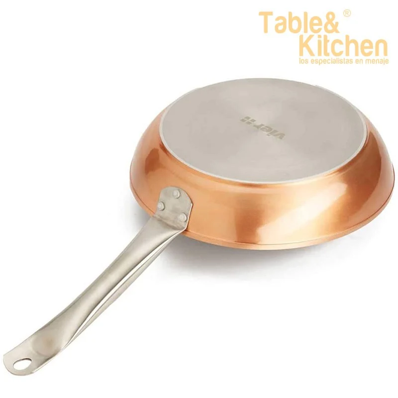 SARTEN 24CM COBRE ALUM. FORJADO FULL INDUCTION