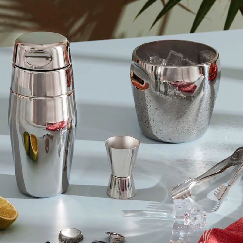 Coctelera clásica de acero inoxidable Alessi