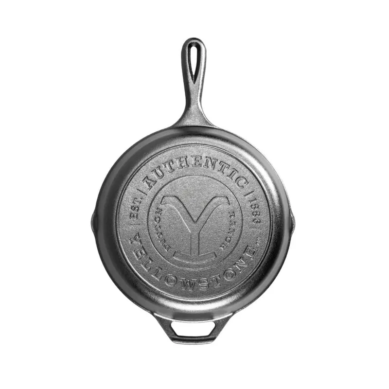 Sartén redonda de hierro fundido Skillet 26 cm Yellowstone Lodge