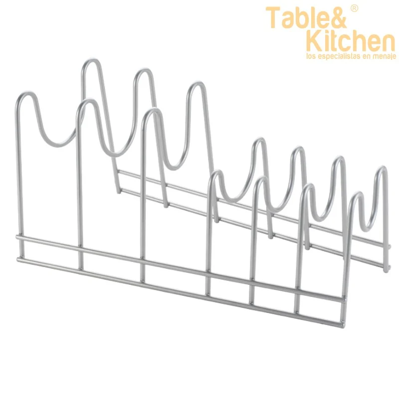 SOPORTE DE BANDEJAS Y TAPAS CON POMO LIDO