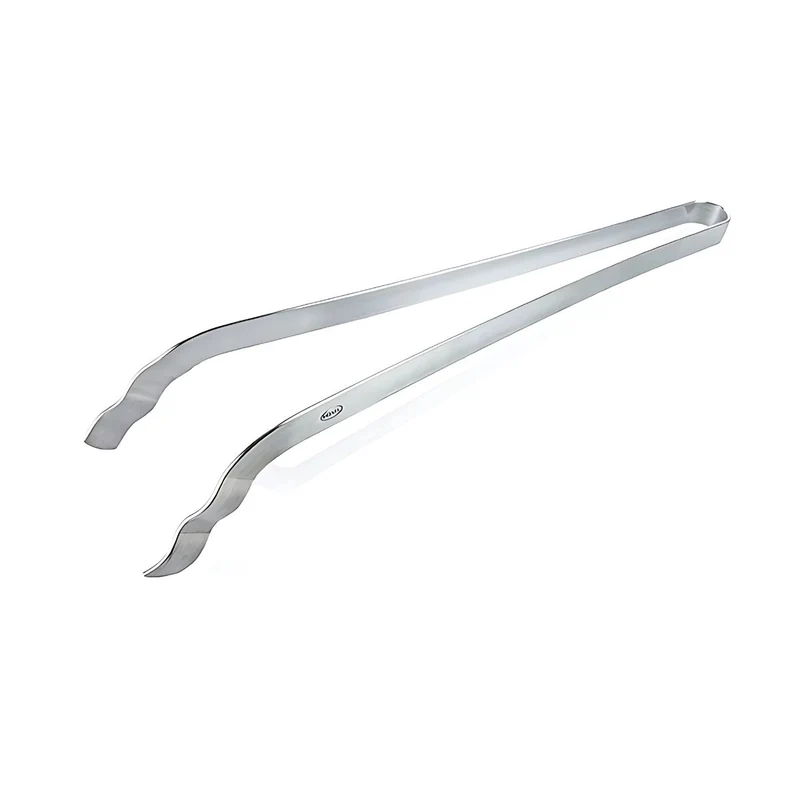 Pinzas curvas de acero inoxidable para parrillas Rösle