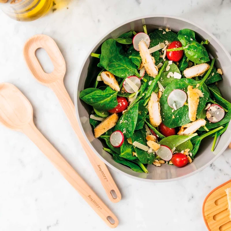 Bol para ensalada con cubiertos de bambú Berghoff
