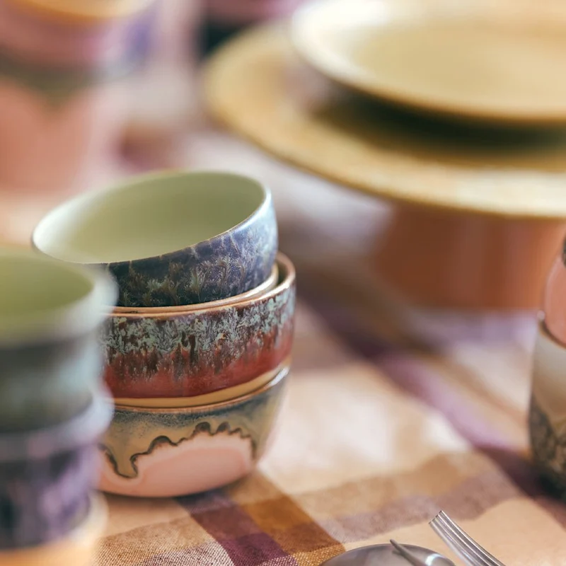 70s Ceramics: Dessert Bowls - Harbour (set de 4)