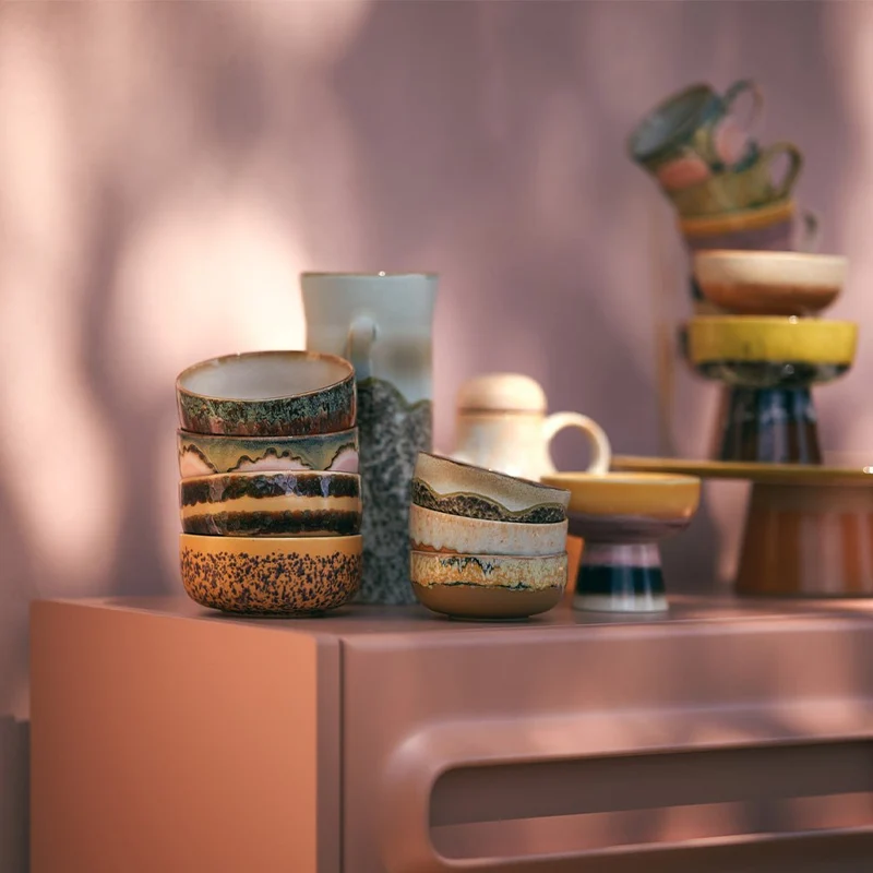 70s Ceramics: Dessert Bowls - Harbour (set de 4)
