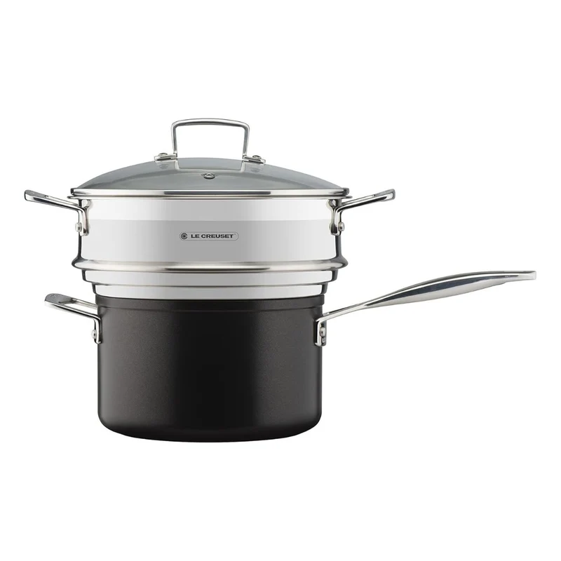 Vaporera acero inoxidable para ollas de 20 a 24 cm Le Creuset