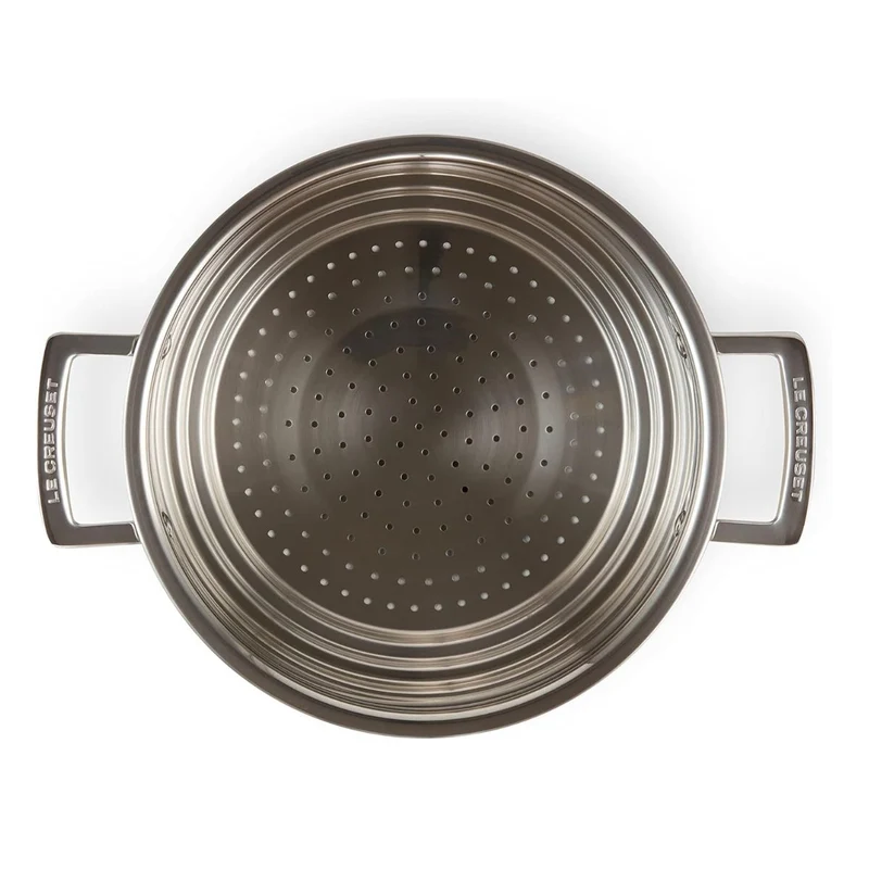 Vaporera acero inoxidable para ollas de 20 a 24 cm Le Creuset