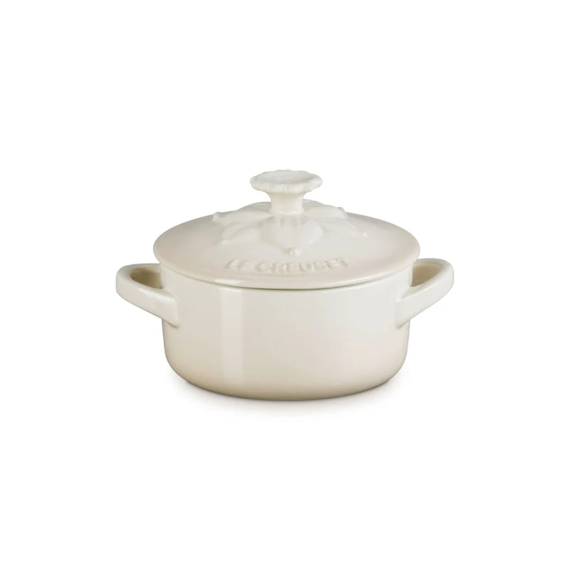 Mini cocotte cerámica Jardín Le Creuset