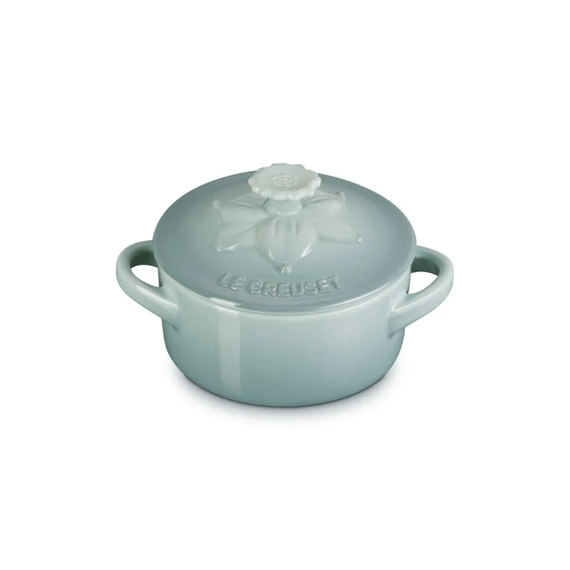 Mini cocotte cerámica Jardín Le Creuset