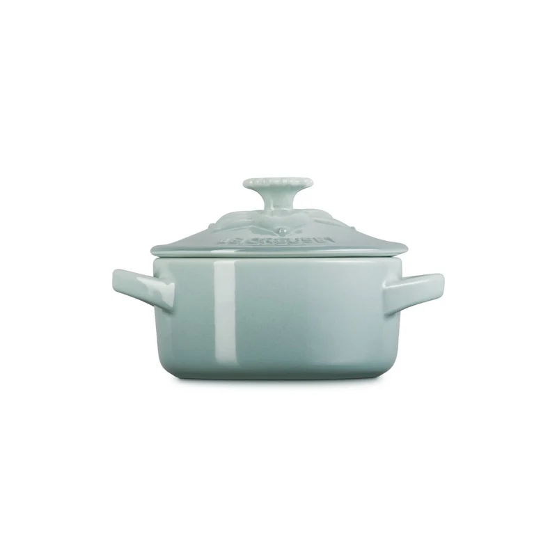Mini cocotte cerámica Jardín Le Creuset