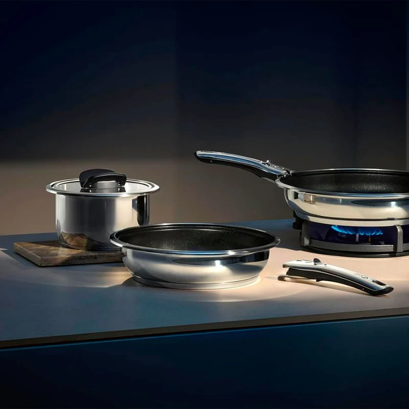 Sartén de acero inoxidable (sin mango) Click & Serve WMF