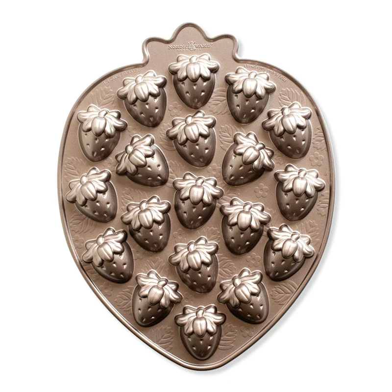 Molde fresas Bitelets Nordic Ware