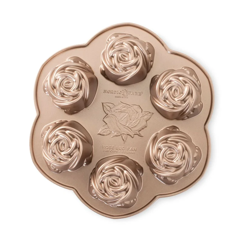 Molde 6 mini rosas Nordic Ware