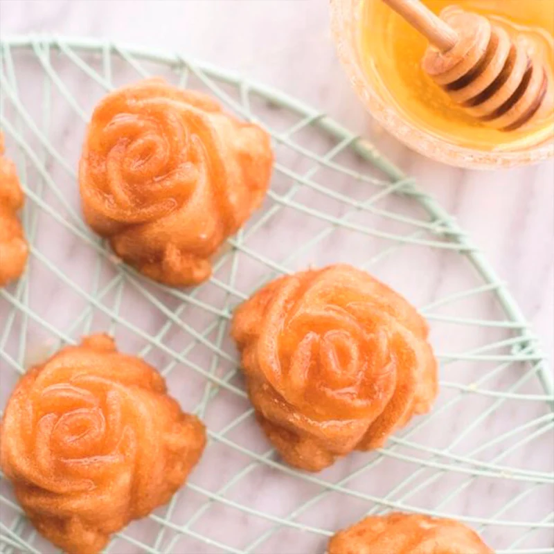 Molde 6 mini rosas Nordic Ware