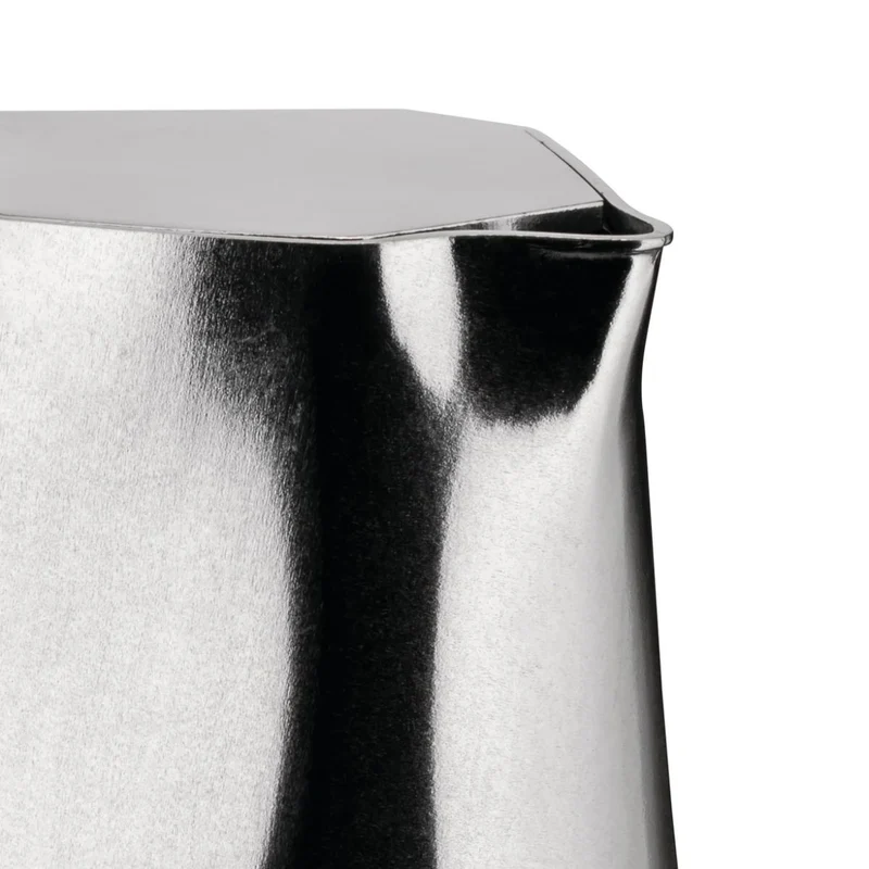 Cafetera de aluminio fundido Ossidiana Alessi