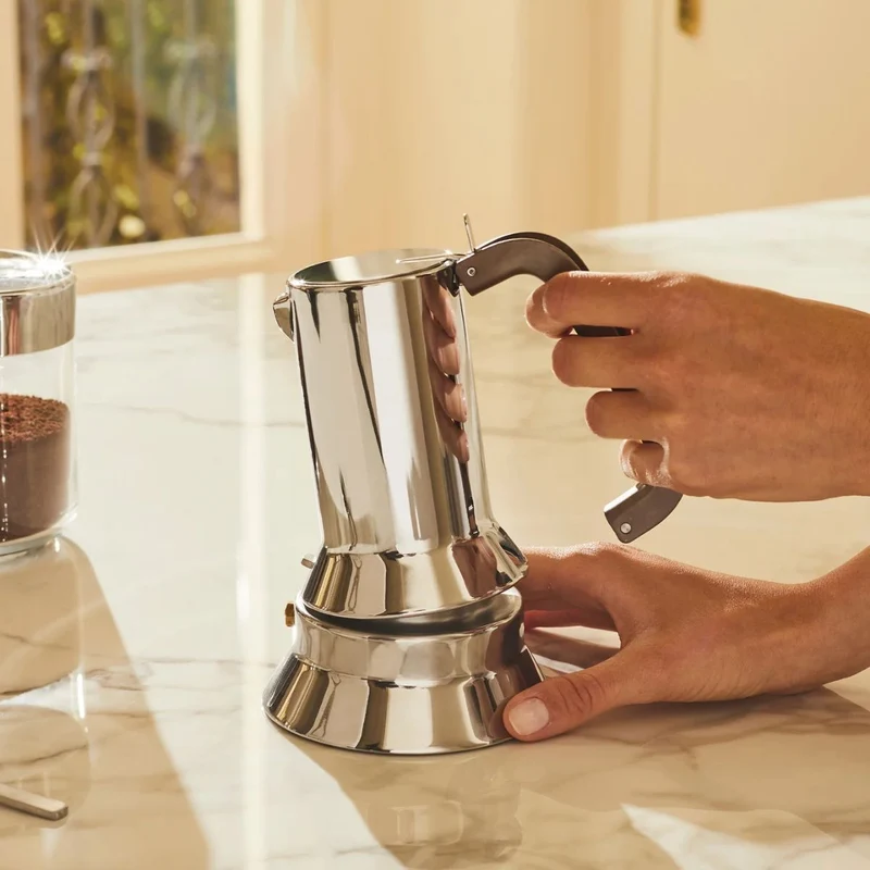 Cafetera de acero inoxidable Richard Sapper Alessi