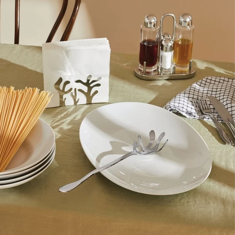 Set de ensalada de acero inoxidable Mediterraneo Alessi
