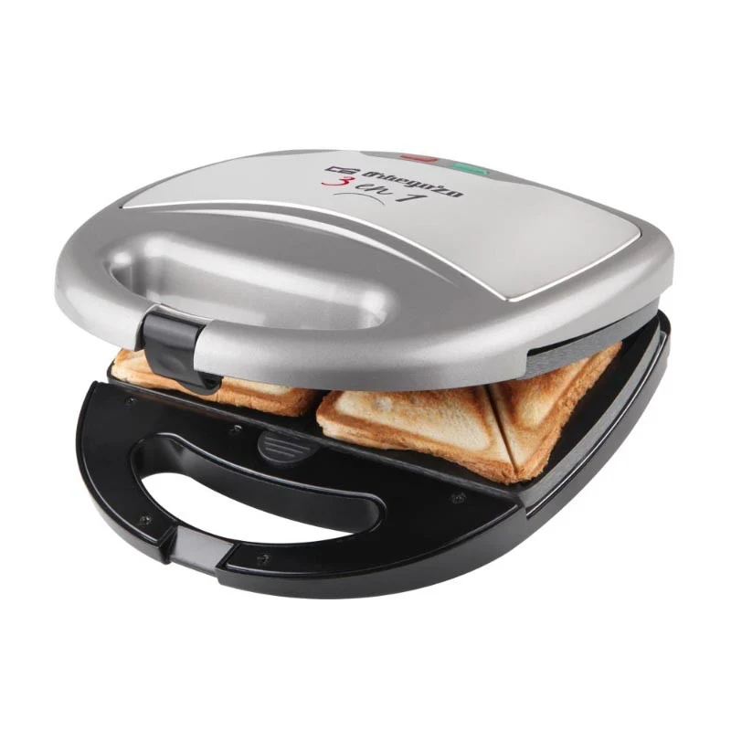 SANDWICHERA 3 EN 1 ORBEGOZO SW 7550