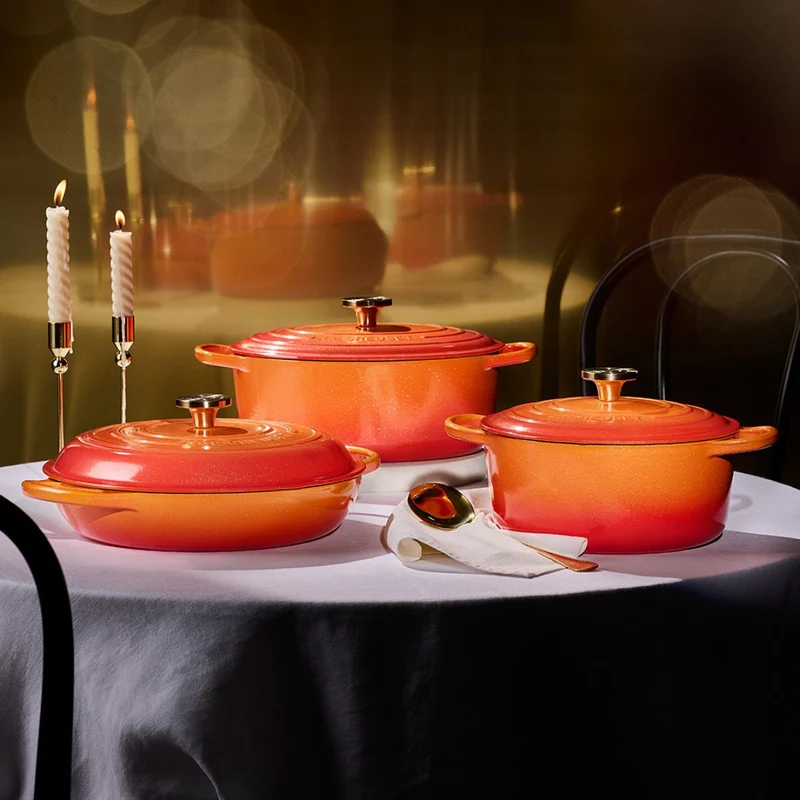 Cocotte oval de hierro ¡Edición Especial Centenario! Le Creuset
