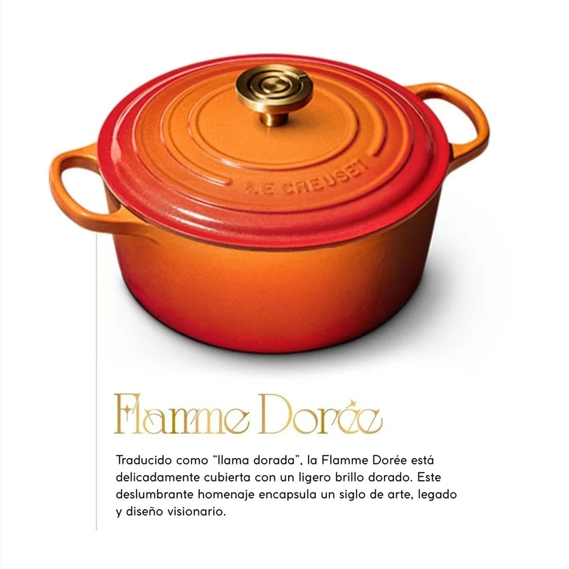 Cazo de hierro fundido ¡Edición Especial Centenario! Le Creuset