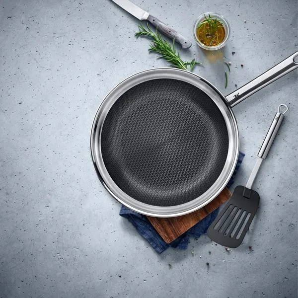Sartén de acero inox. con antiadherente WMF Profi Resist
