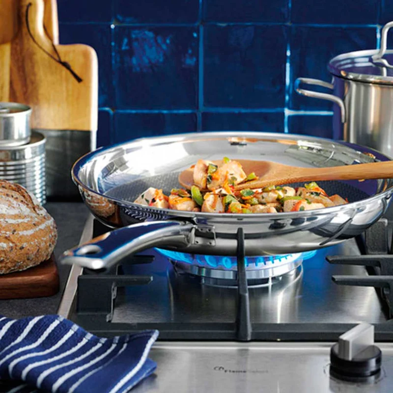 Sartén de acero inox. con antiadherente WMF Profi Resist