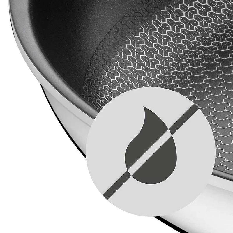 Sartén de acero inox. con antiadherente WMF Profi Resist