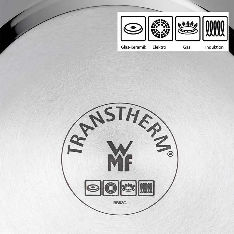 Sartén de acero inox. con antiadherente WMF Profi Resist