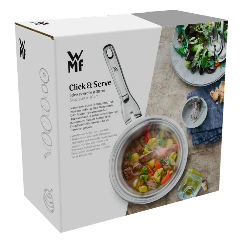 Cazo de acero inox (sin mango) Click & Serve WMF