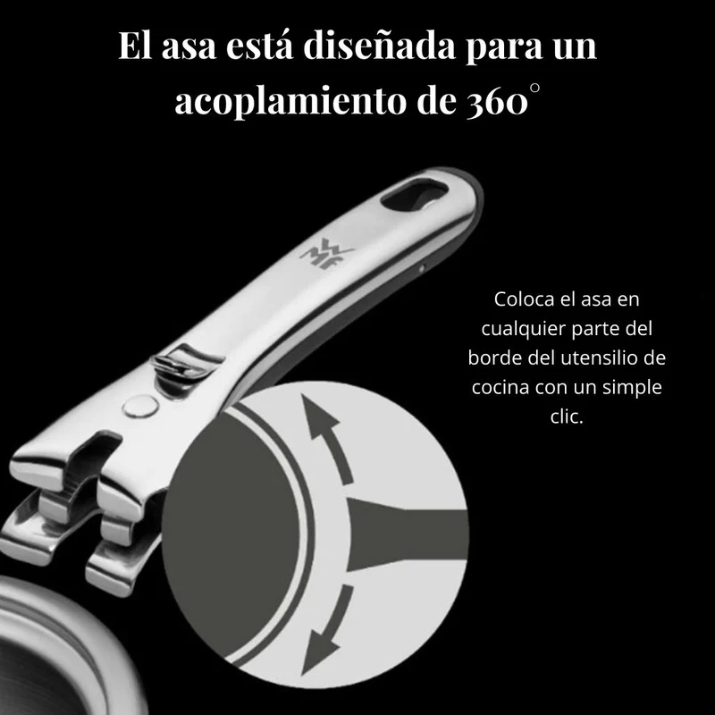 Cazo de acero inox (sin mango) Click & Serve WMF