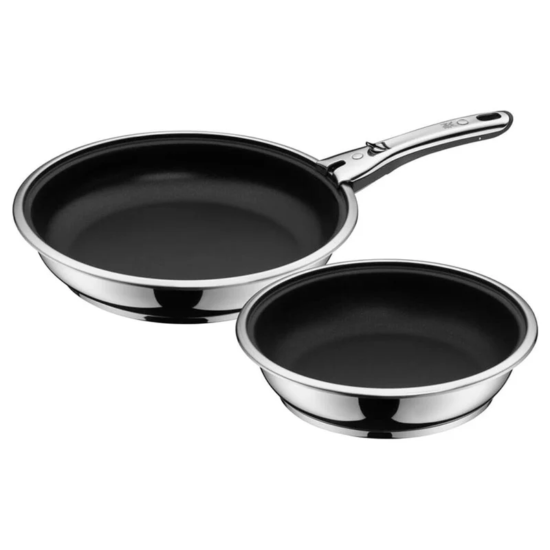 Set de 2 sartenes antiadherentes Permadur Click & Serve WMF