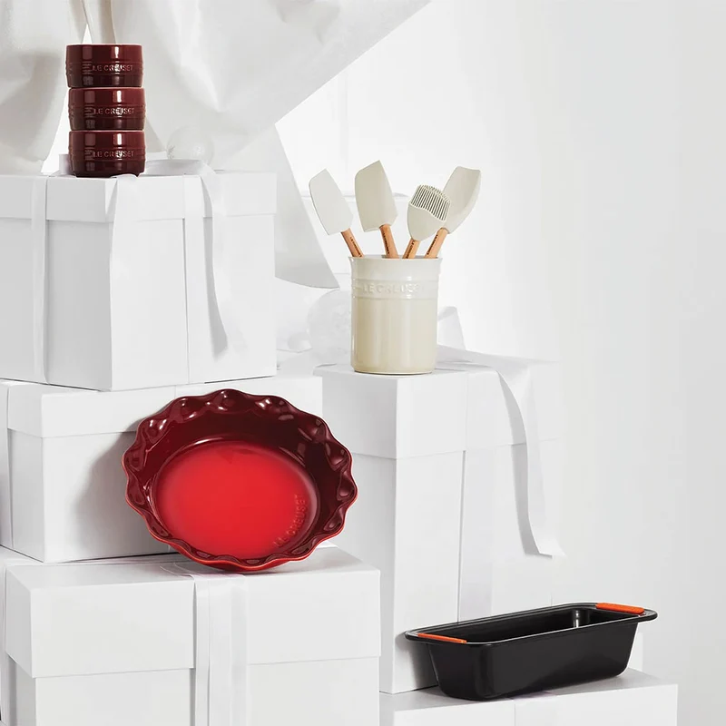 Molde cerámico redondo para tartas Heritage Le Creuset