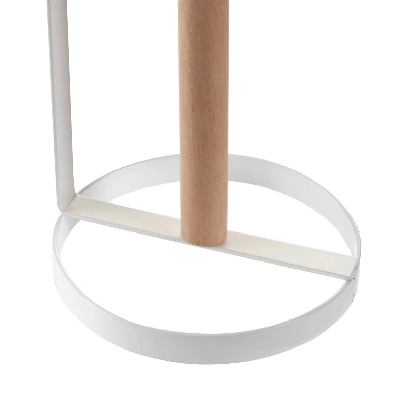 PORTARROLLOS METAL PINO 13X13X31,5 BLANCO