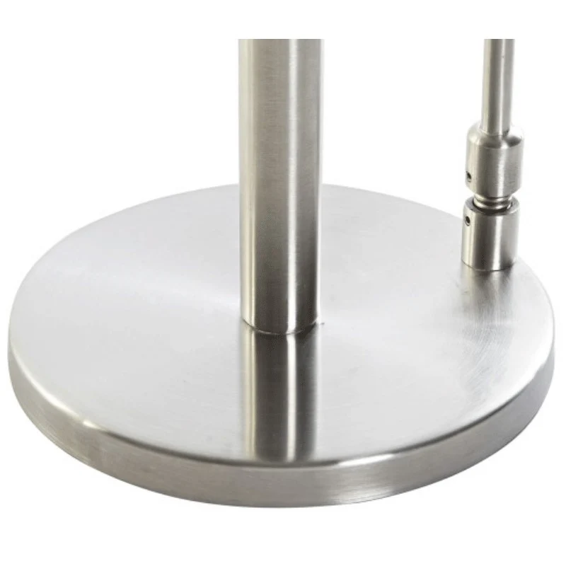 PORTARROLLOS INOX 17X17X35 PLATEADO