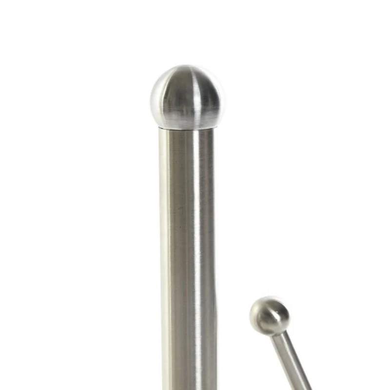 PORTARROLLOS INOX 17X17X35 PLATEADO