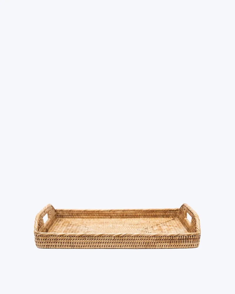 BANDEJA RATTAN 49X32CM