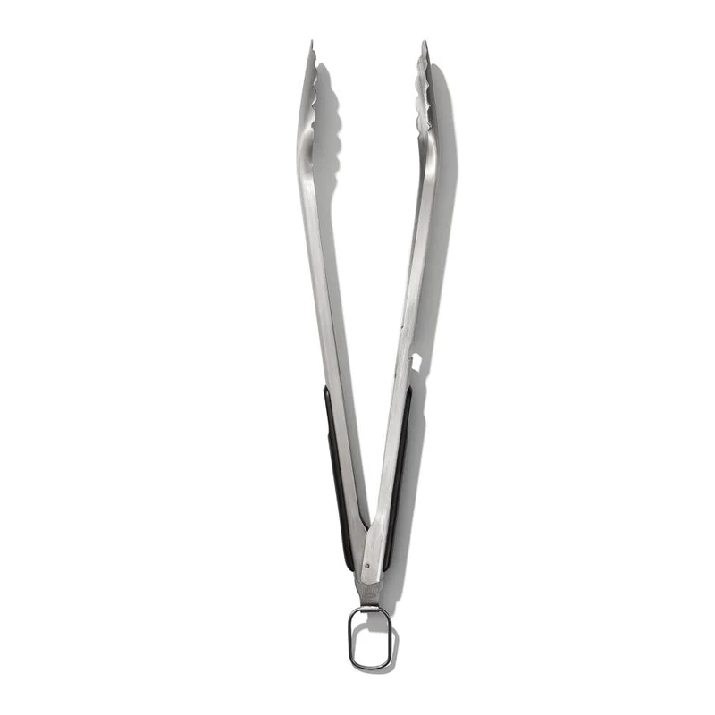 Set de pinzas y pala XL para barbacoa de acero inoxidable OXO