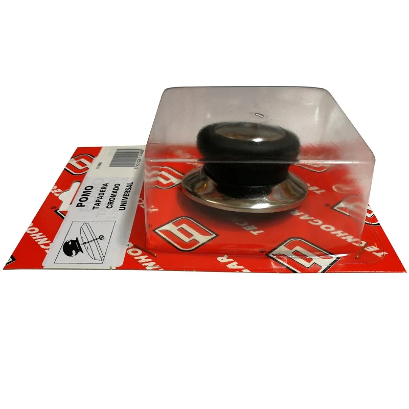 POMO CROMADO TAPA CRISTAL UNIVERSAL