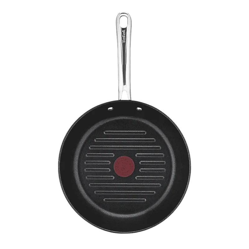 Sartén grill Perfect Resist Titanium mango inox Tefal