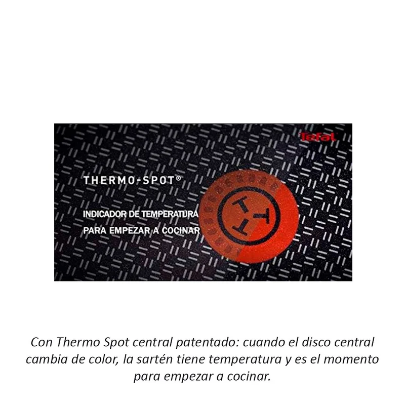 Sartén grill Perfect Resist Titanium mango inox Tefal