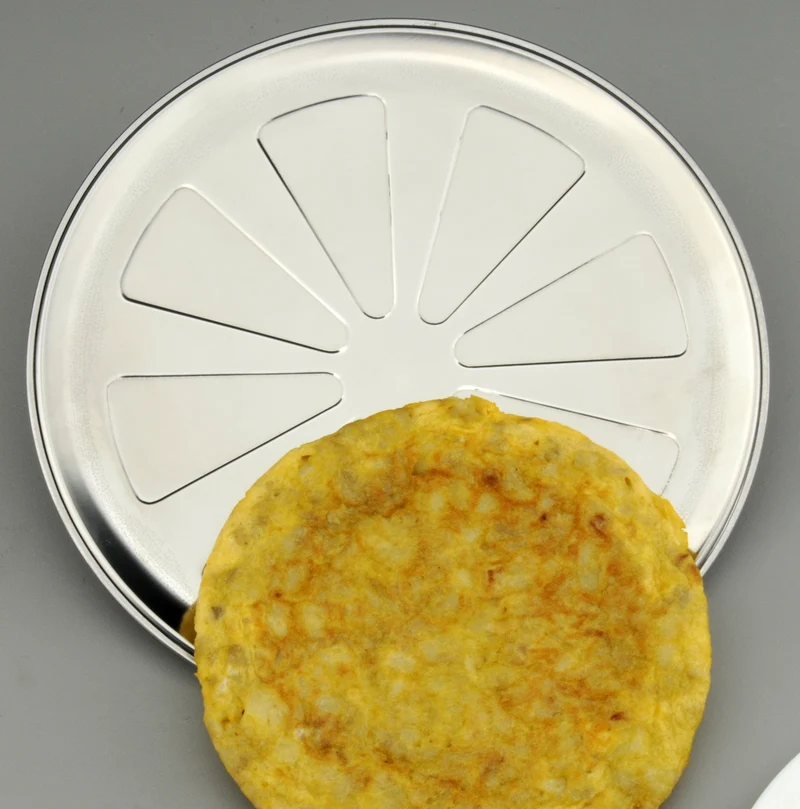 TAPA VOLTEA TORTILLA INOX