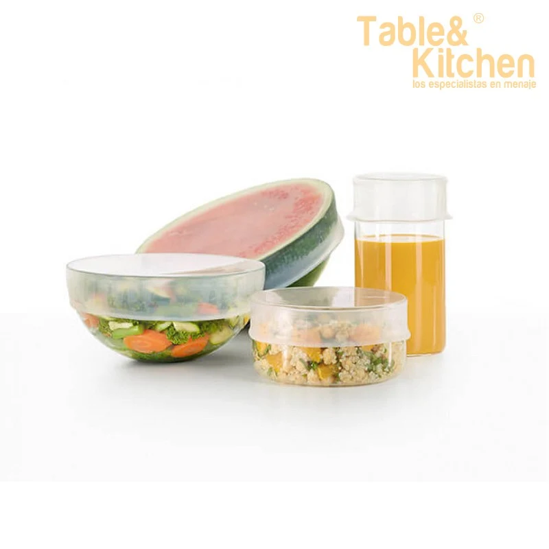 TAPA EXTENSIBLE SILICONA 15CM LEKUE