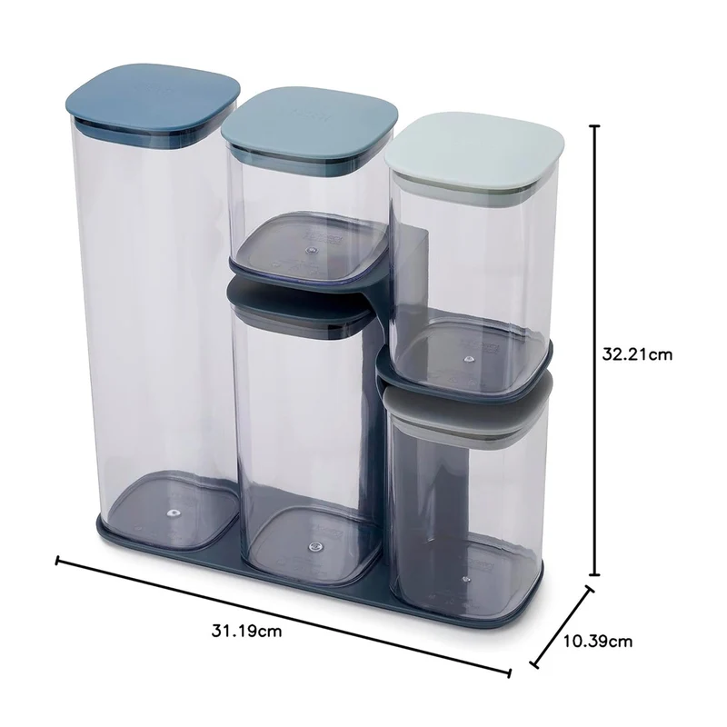 Set de 5 recipientes de cocina Podium Joseph Joseph