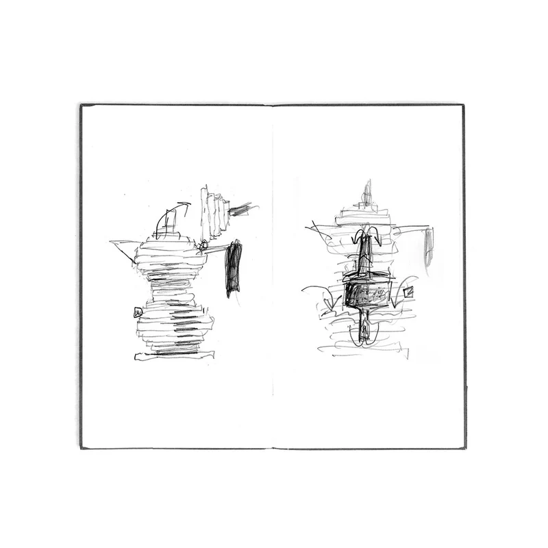 Set de 5 piezas para el café con cafetera Pulcina Alessi