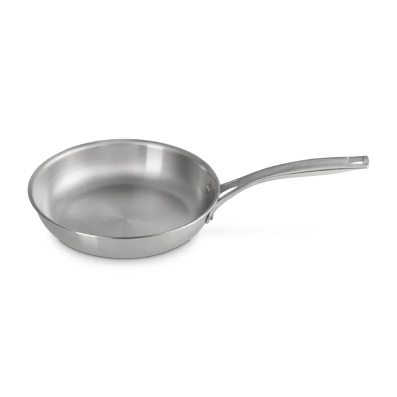 Set de 2 sartenes de acero inoxidable Tricapa 3-PLY Le Creuset