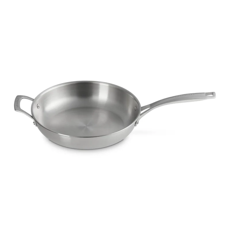 Set de 2 sartenes de acero inoxidable Tricapa 3-PLY Le Creuset