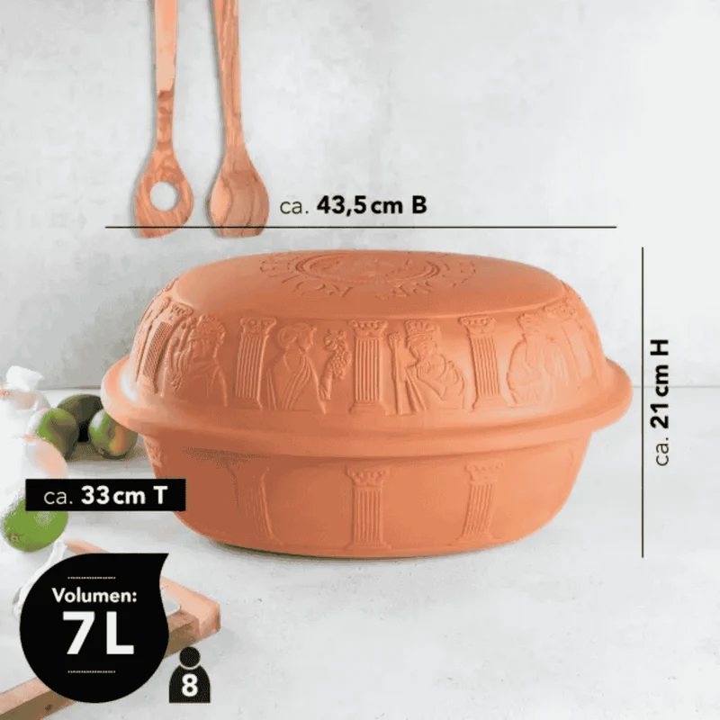 Horno de terracota Steam Roaster Klassic Römertopf