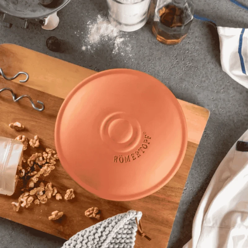 Horno redondo de terracota para pan Römertopf