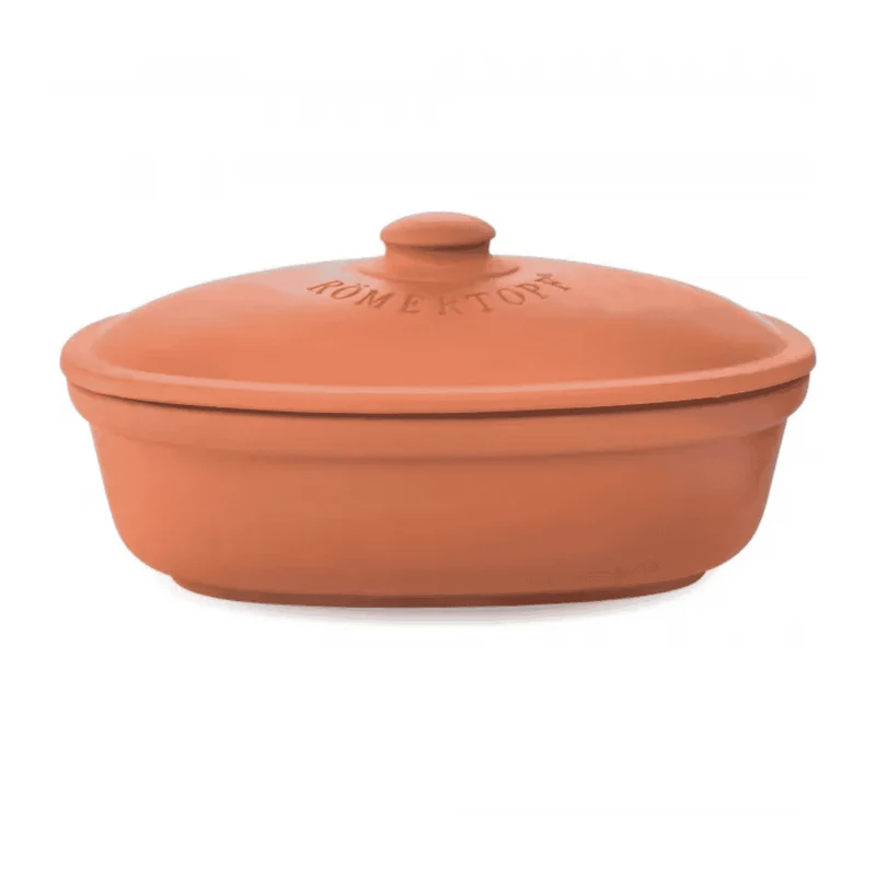Panera ovalada de terracota Römertopf