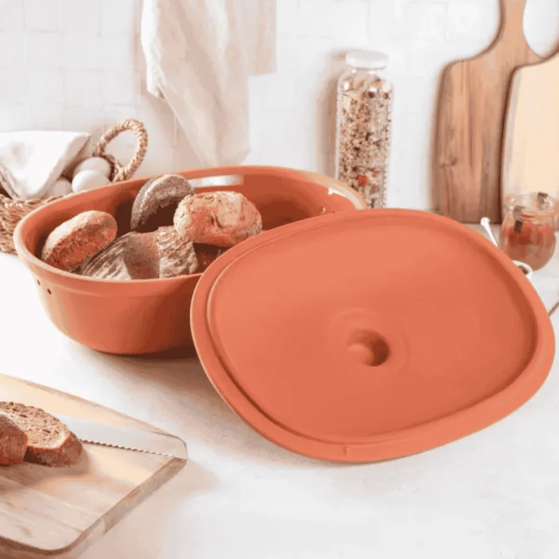 Panera ovalada de terracota Römertopf
