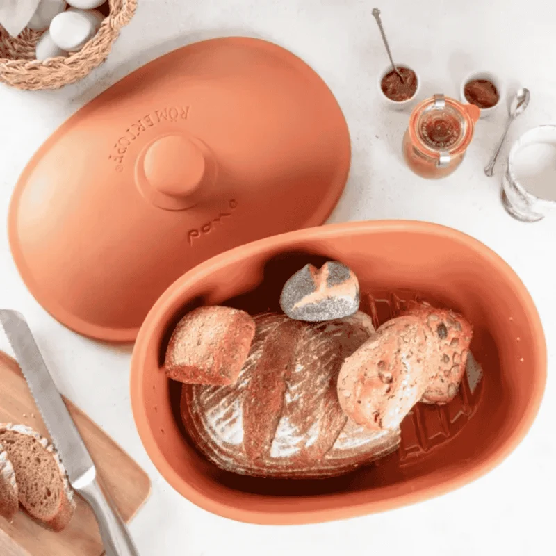 Panera ovalada de terracota Römertopf